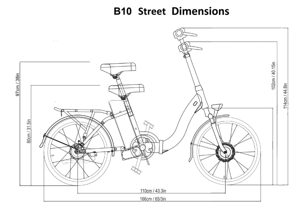 Bagi Bike B10 Street ST Plus Electric Bike
