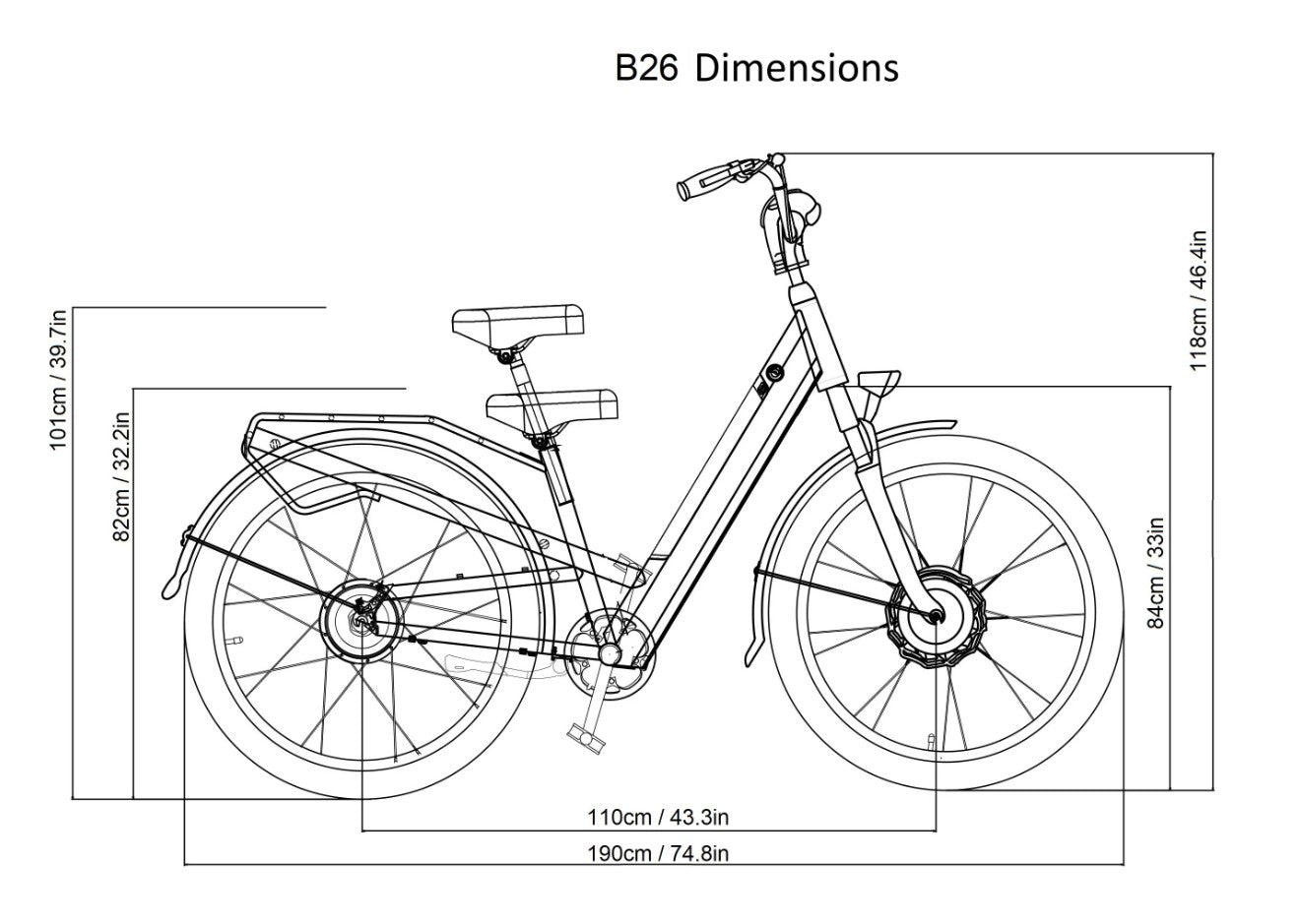 Bagi Bike B26 Rocky ST Electric Bike