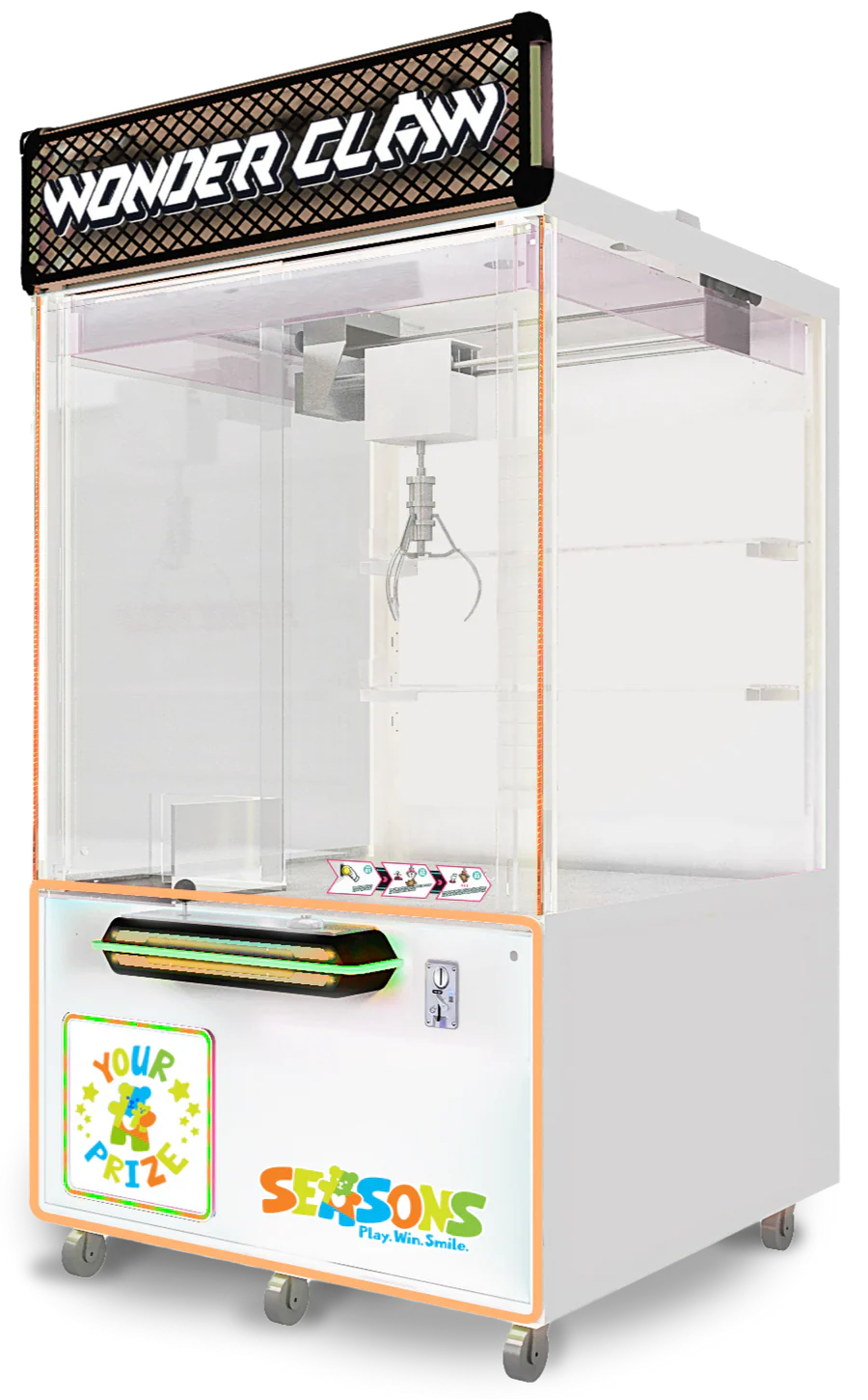 Seasons Wonder Claw 49" with LED Arcade Claw Machine