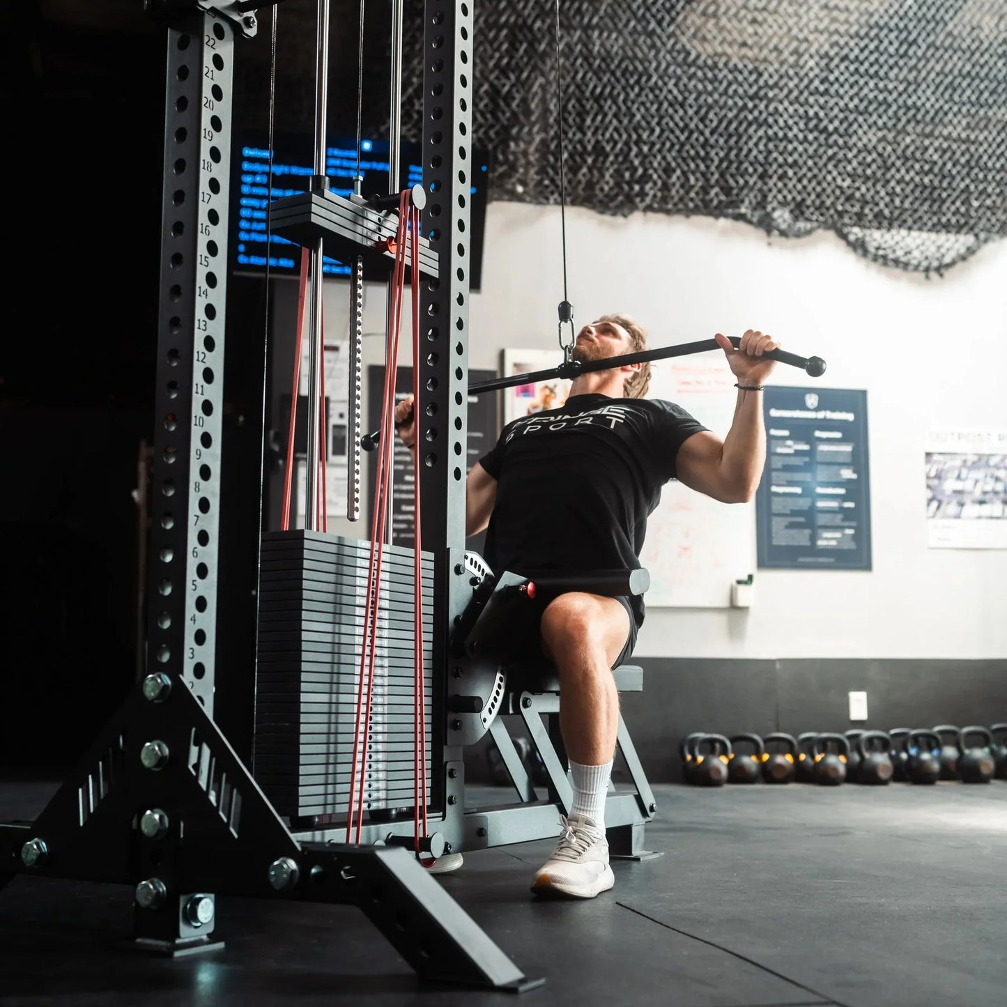 Fringe Sport The Walrus: Single Tower Low Row & Lat Pulldown