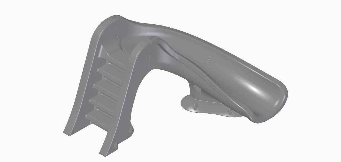 Splash Curved Pool Slide - Global Pool Products