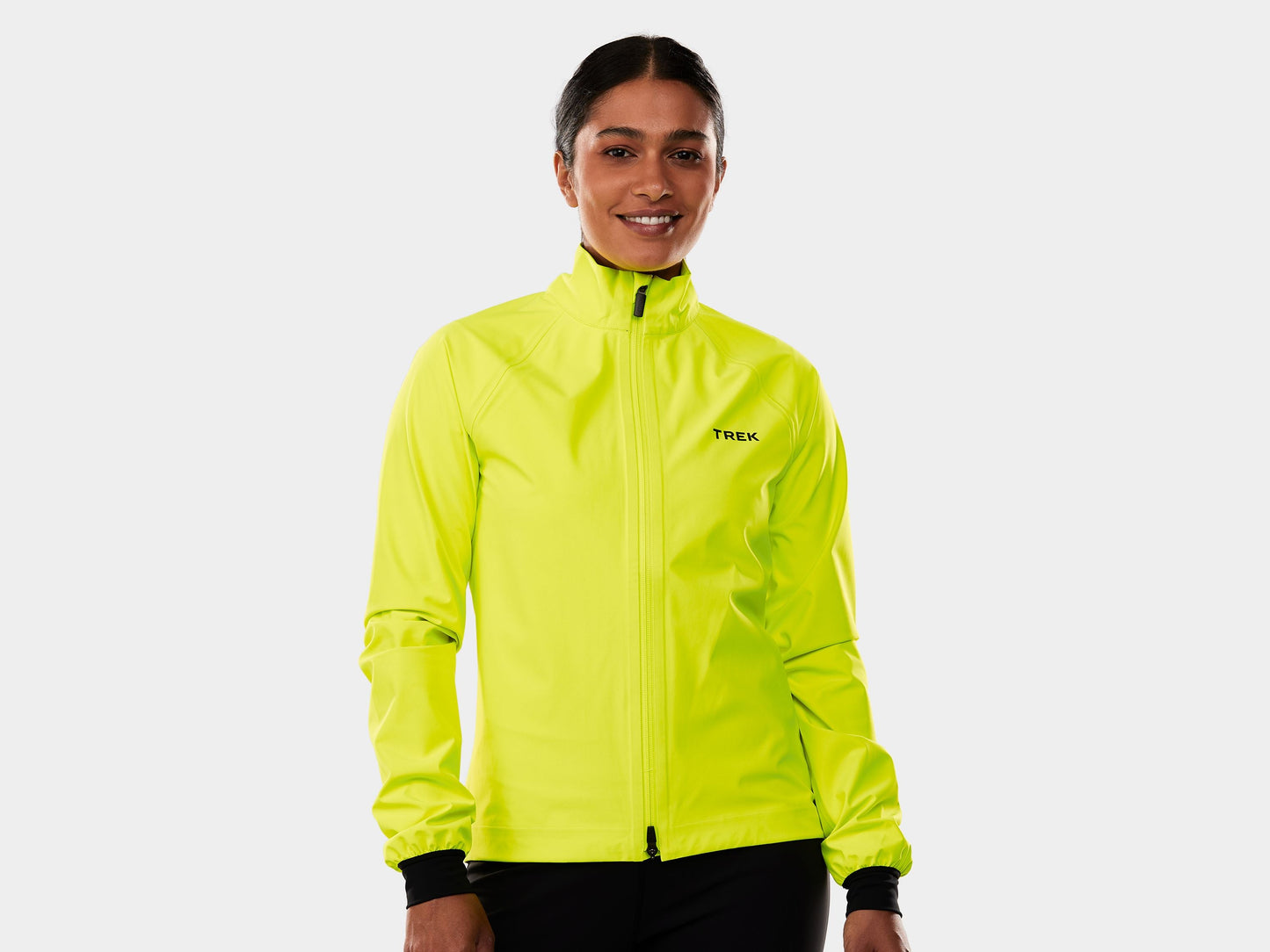 Trek Circuit Rain Women Medium Radioactive Yellow Jacket