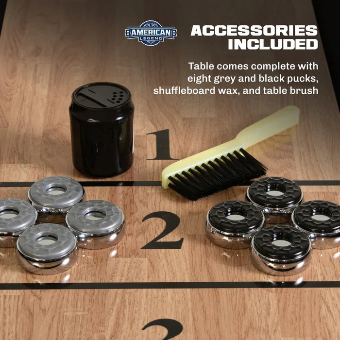 American Legend LED Shuffleboard with Buffet Top