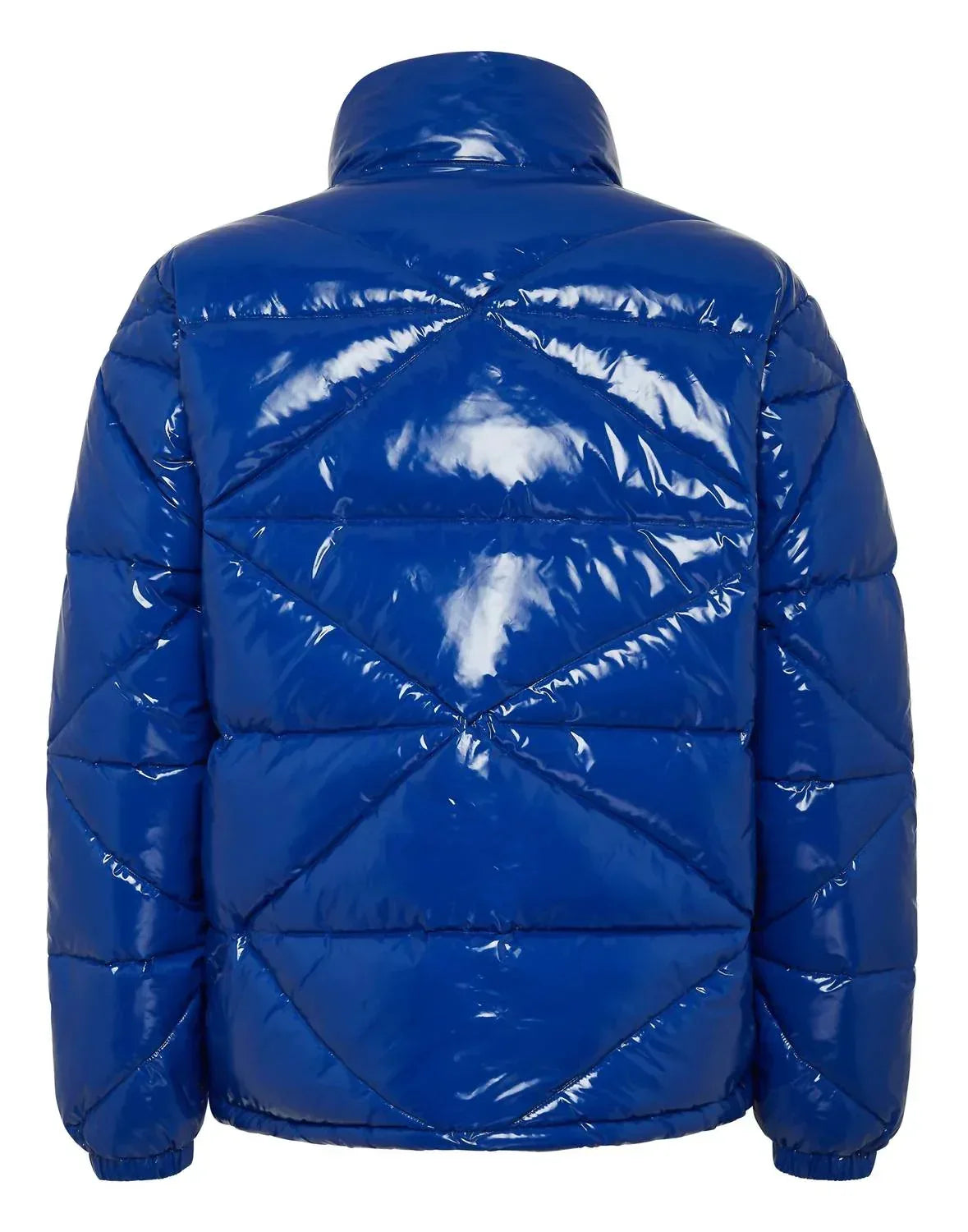 Quilted Hexagon Down Jacket