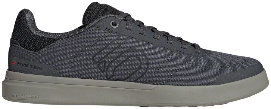 Five Ten Sleuth DLX Canvas Flat Shoes - Men's Gray Six/Core BLK/Olive Strata 13