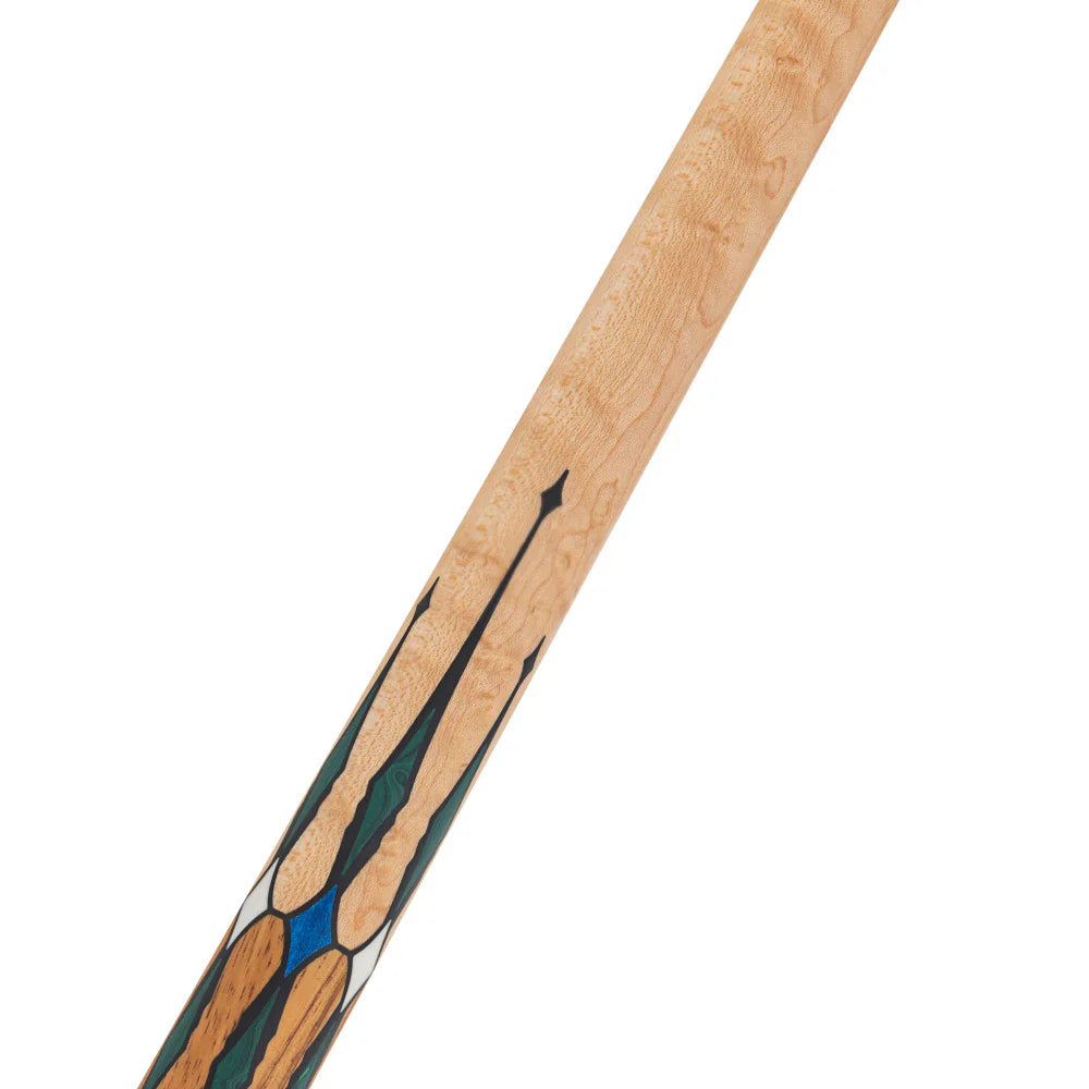 Lucasi LUX64 Natural Birdseye Maple Pool Cue