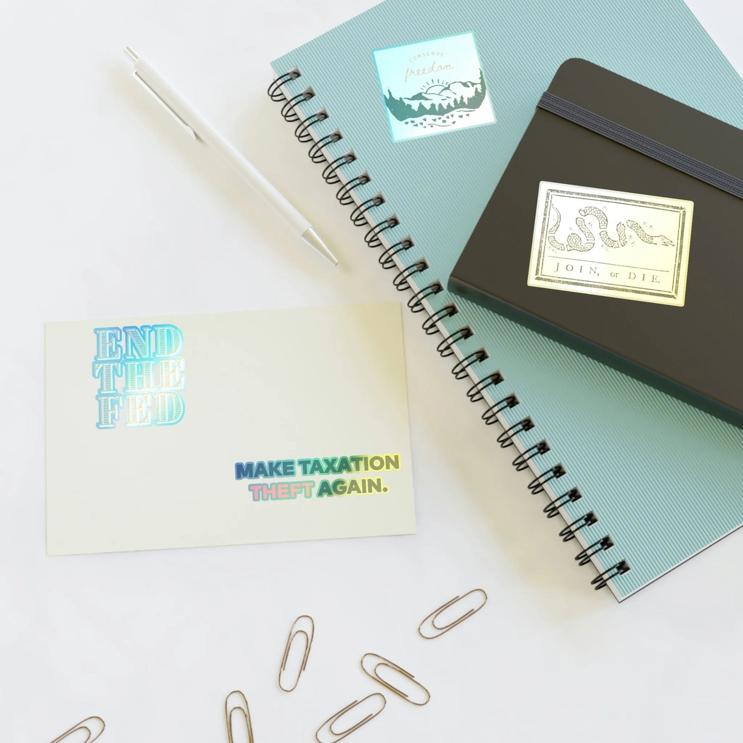 Liberty Themed Sticker Sheets