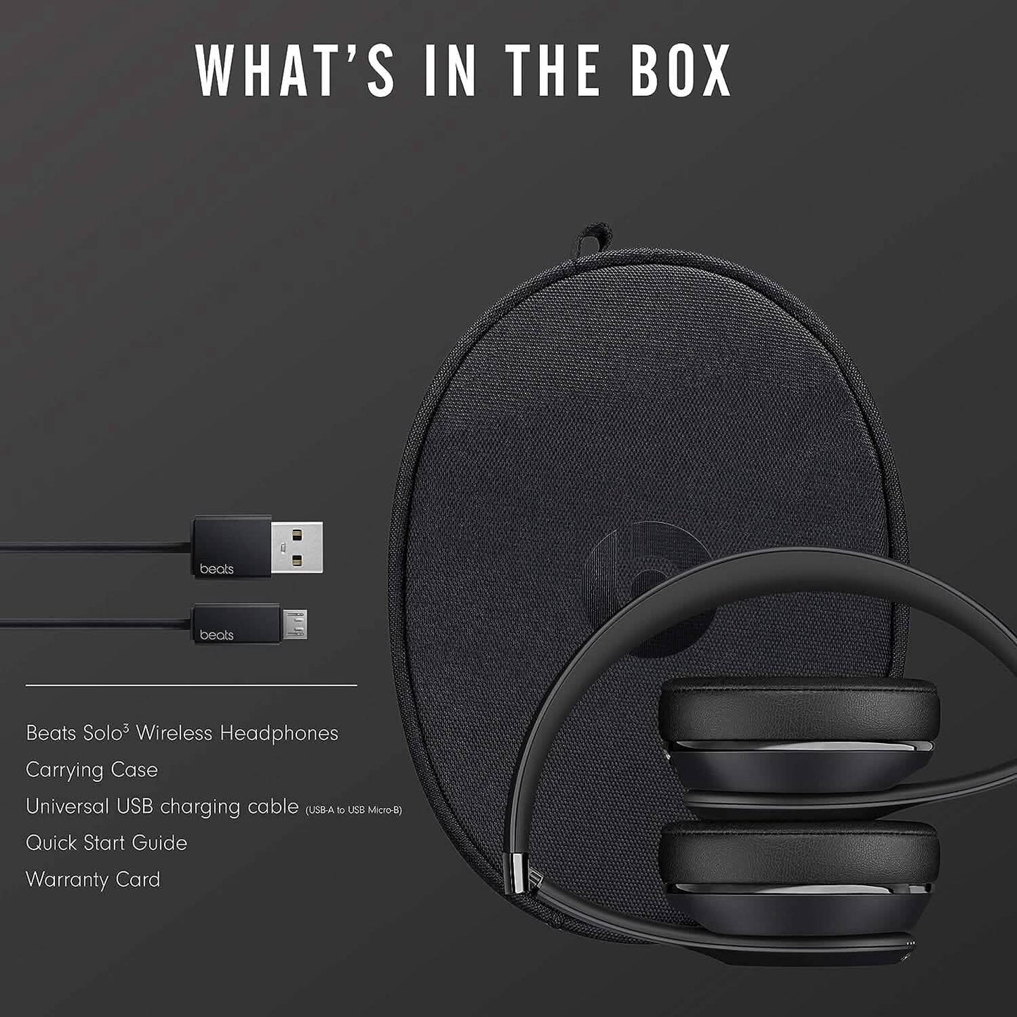 Beats Solo3 Wireless On-Ear Headphones (Refurbished)