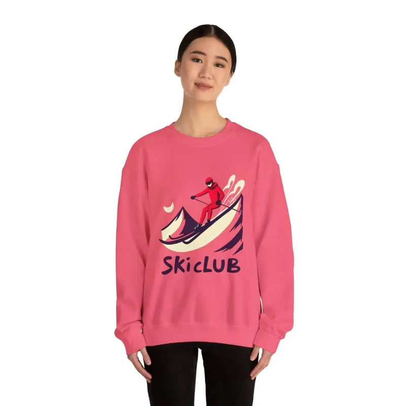 Ocean State Styles Sweatshirt Ski Club Heavy Blend Unisex