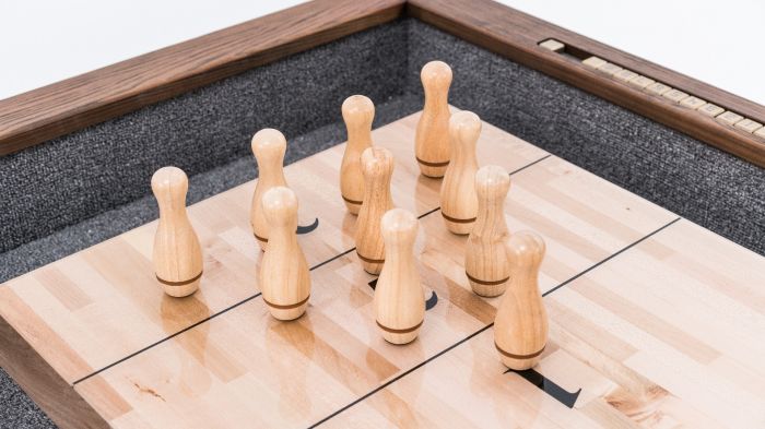 Plank & Hide Otis Shuffleboard Table