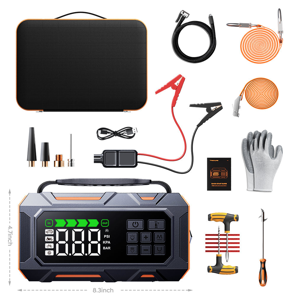 【New Release】Buture Beta09 Jump Starter 8000A All‑in‑One Roadside Power Pack