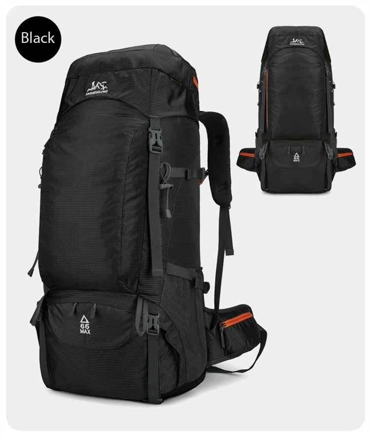 New Outdoor Mountaineering Bag Large Capacity Lightweight Waterproof Professional Hiking Camping Backpack