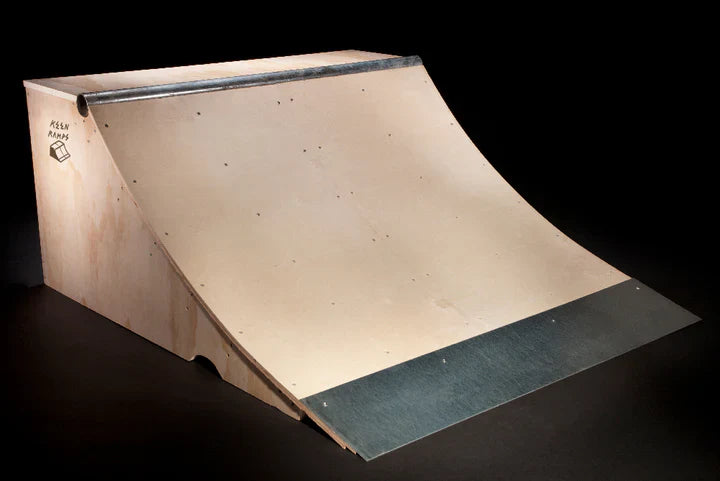 Keen Ramps (two) 2' x 4' Quarter Pipes