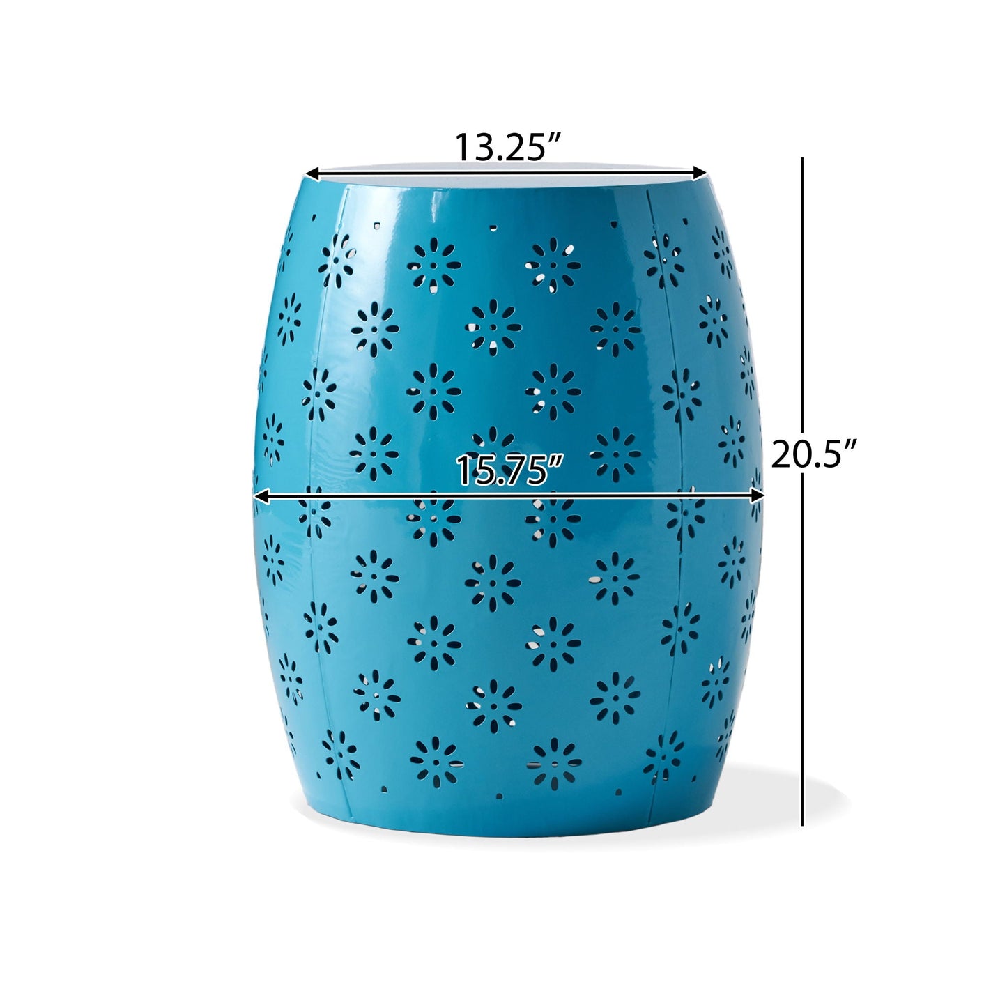 Soleil Barrel Shaped Side Table