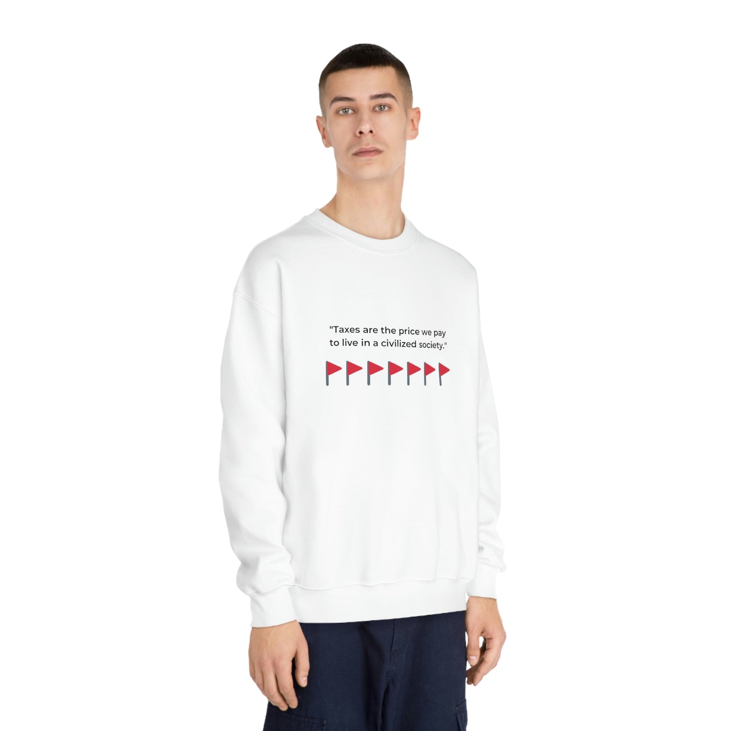 Red Flag Taxation Sweater