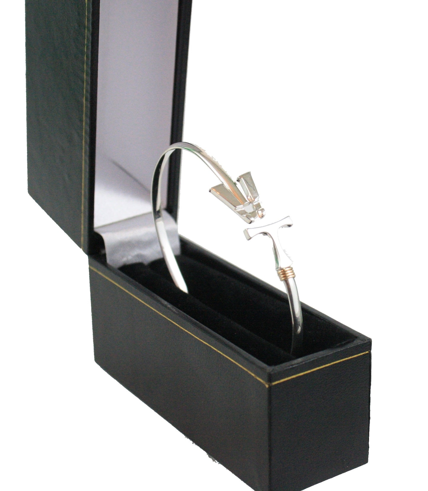 Vermont Hook Bracelet Silver - 3mm Band - 8 Inch