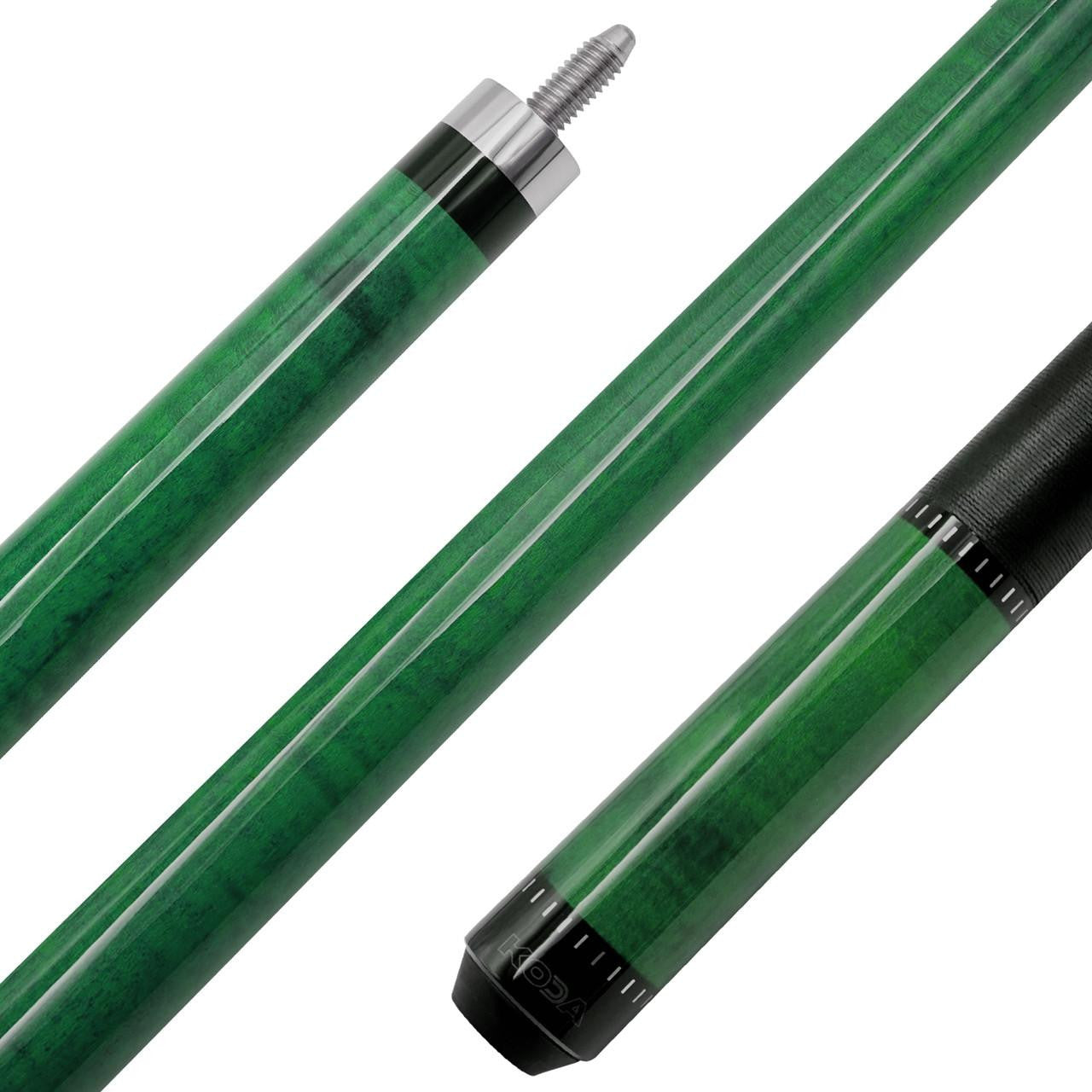 KODA Curly Maple Cue Stick with Irish Linen Wrap and Maple Shaft