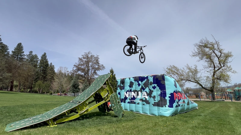 Ninja Lobo Launcher - The Loam Wolf Jump Ramp - 65"-72" Adjustable Height