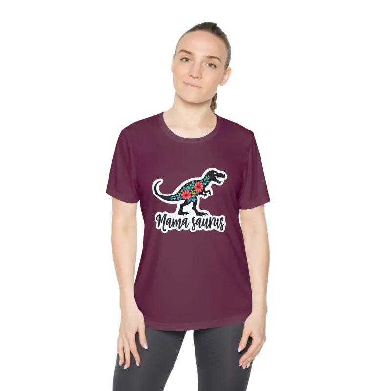Ocean State Styles T Shirt Mama Saurus Rex Quick Dry Moms