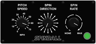 Spinball Three Wheel Mini Pitching Machine "The Spinny Mini"