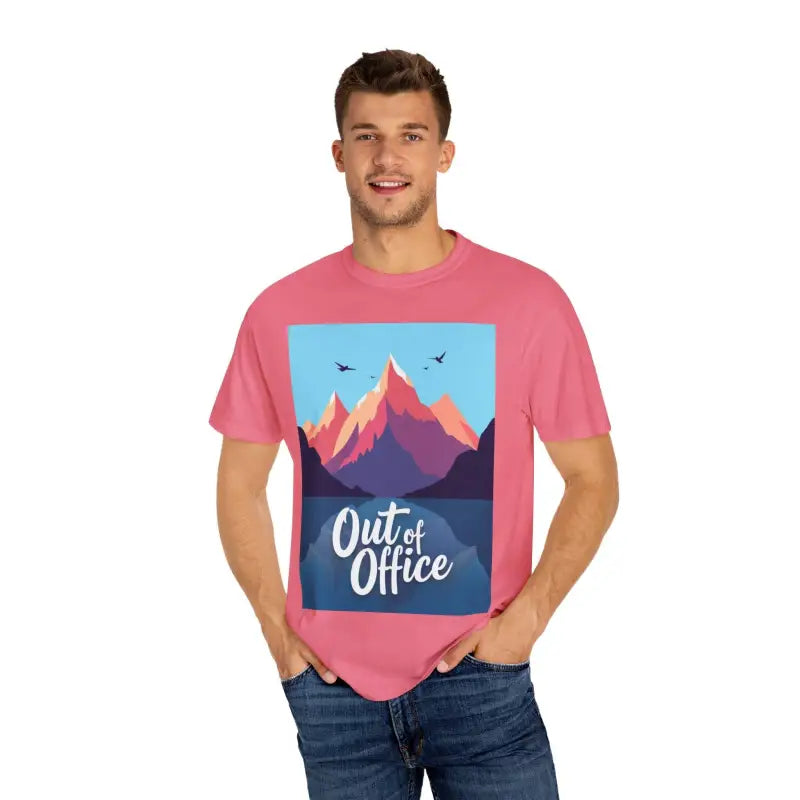 Ocean State Styles Out Of Office Mountain Graphic T Shirt
