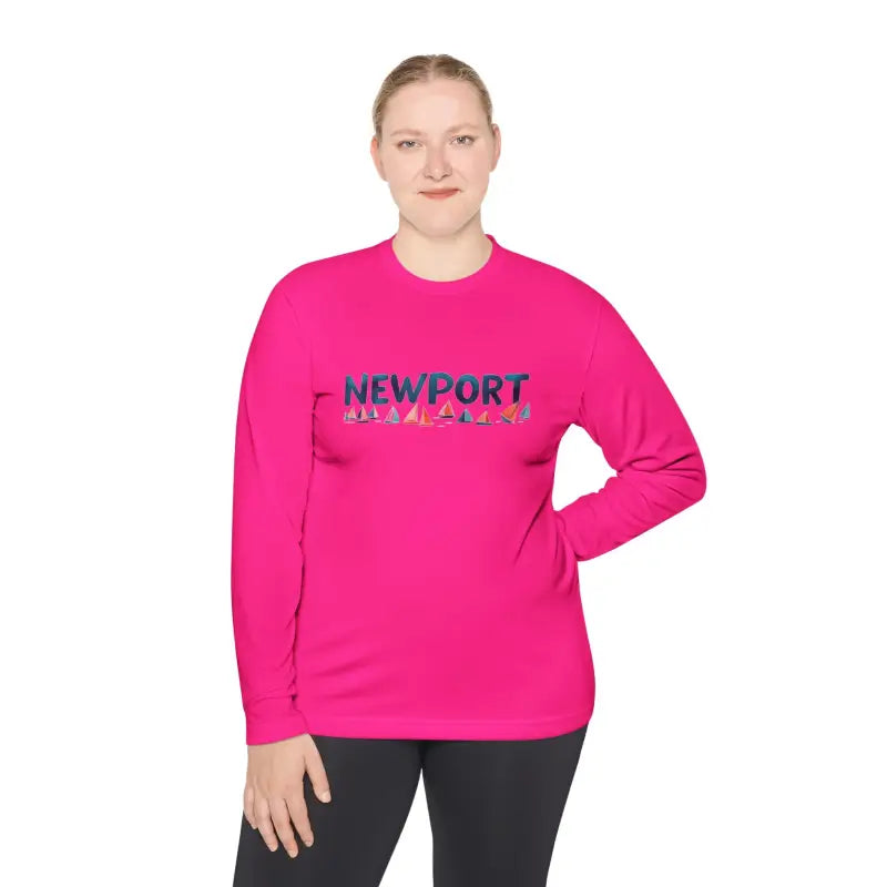 Ocean State Styles Newport Unisex Long Sleeve Tee XS