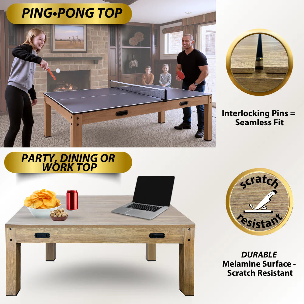 Freetime Fun "The Transformer" 4-in-1 Multi-Game Table 7'