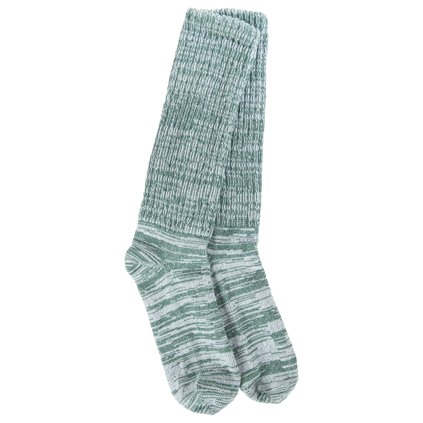 Slub Slouch Crew - Spruce