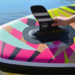 Pop Board Co 10'6 Royal Hawaiian Palm Inflatable Paddleboard SUP