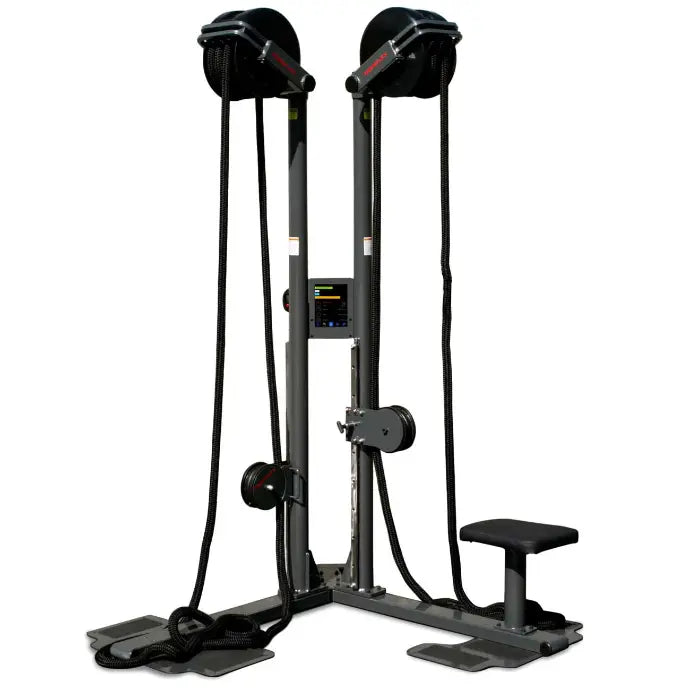 Ropeflex RX2500D Dual Station Upright Infinity Rope Trainer with DSS Progressive Resistance Technology,