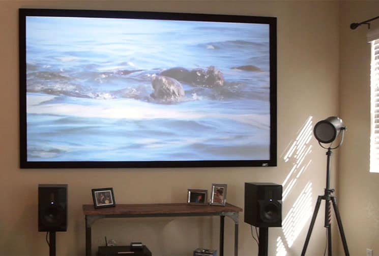 Elite Screens Sable Frame CineGrey 3D® Series Projector Screen