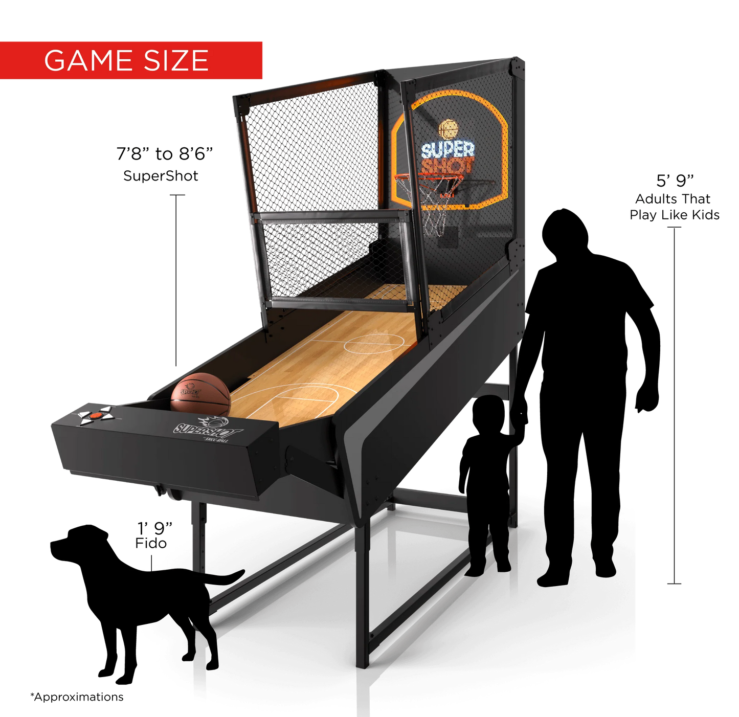 SuperShot® Home Arcade Basketball