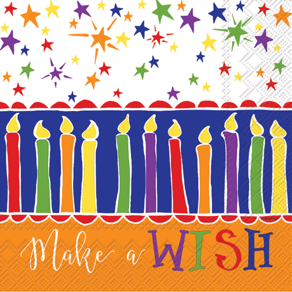 Make A Wish Cocktail Napkin