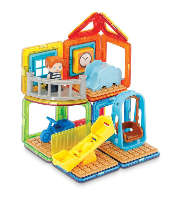 Magformers Maxs Playground 33 Piece Set