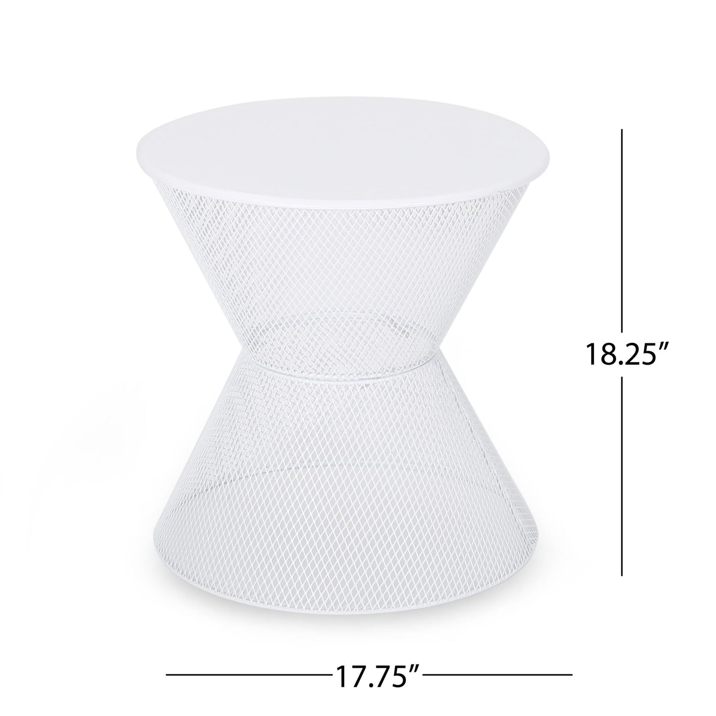 Nevada Contemporary Side Table With Design