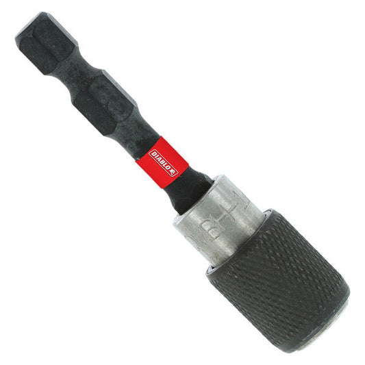Diablo DBH238QCB 2-3/8" Quick-Change Magnetic Drive Bit Holder (Bulk)