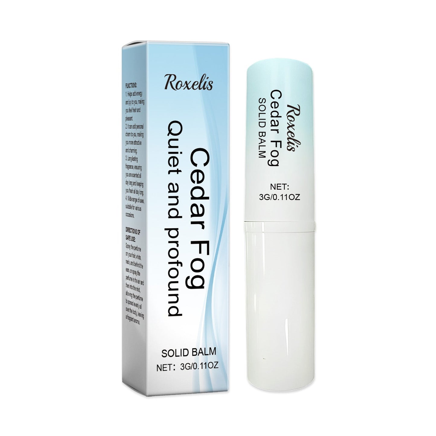 Clear Fragrance Type Solid Balm Fresh Charm Light Elegant Charm Keep Fragrance Fresh Non-Sticky Solid Balm