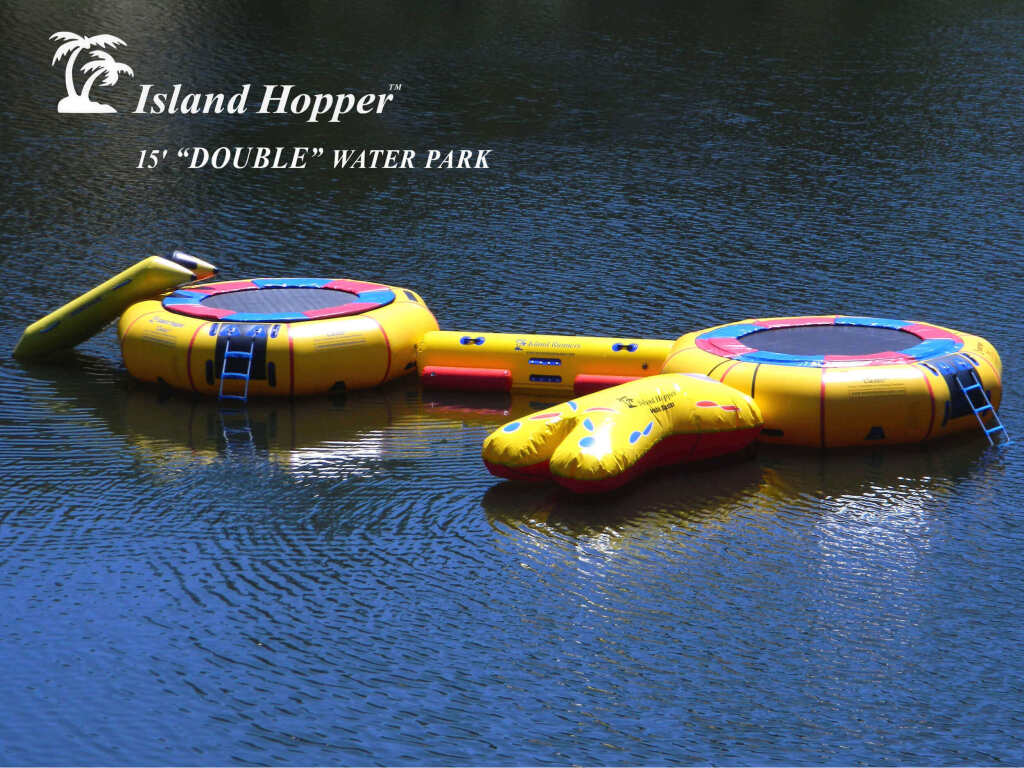 15' Island Hopper "Classic" Premium Water Trampoline