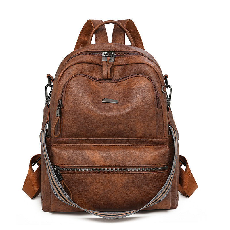 Lightweight Girls' Travel Backpack Large Capacity Retro