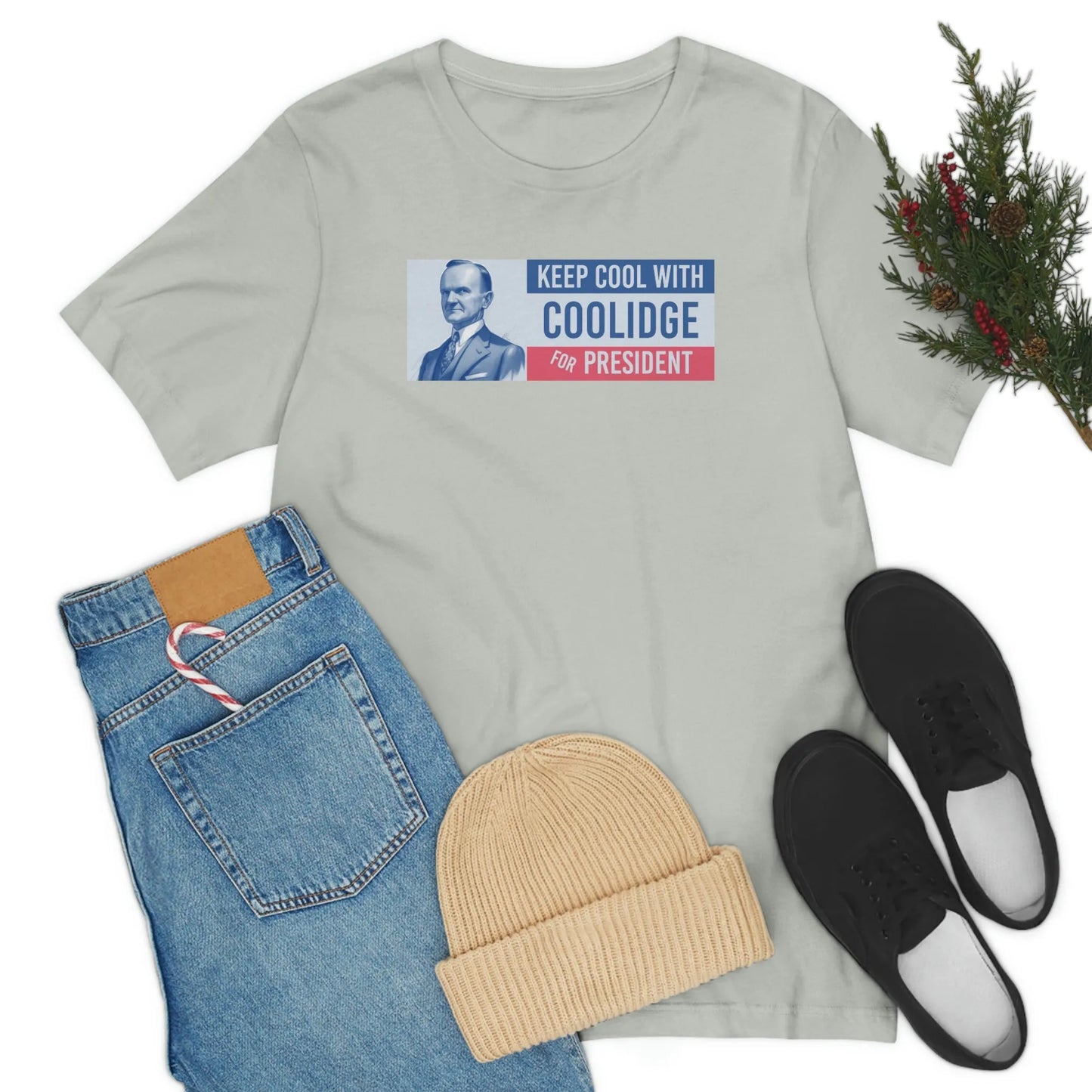 Keep Cool With Coolidge For President Calvin Coolidge T-Shirt
