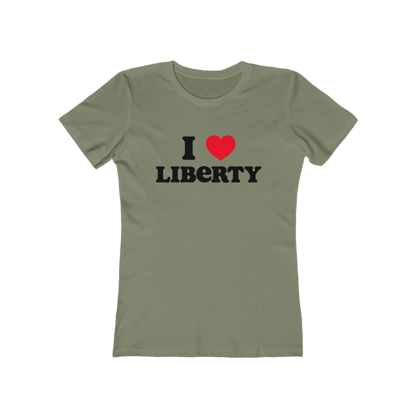 I Heart Liberty Women's The Boyfriend T-Shirt