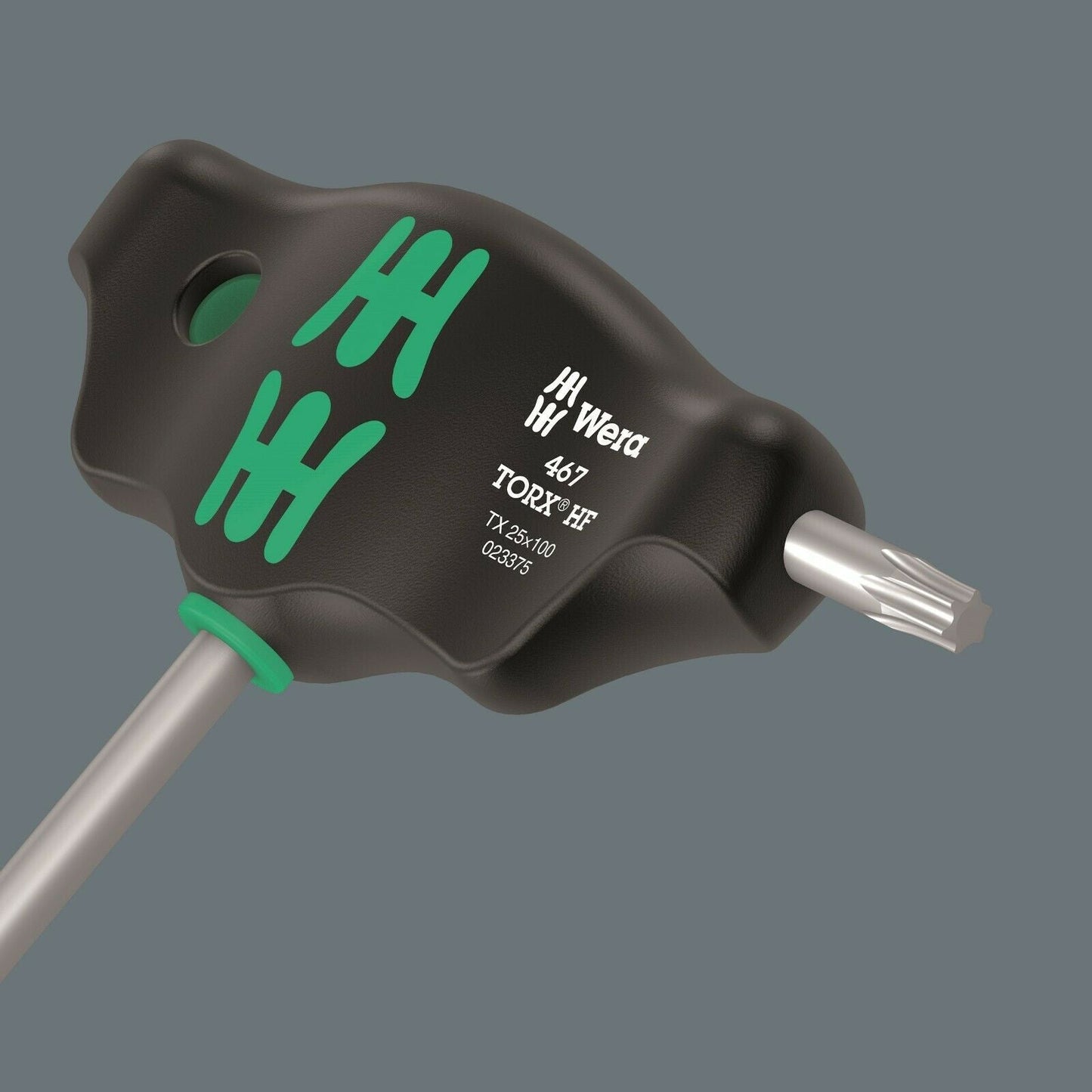 Wera 454/10 HF Set 1 Hex Plus T-Handle Screwdriver Set With Rack SAE 05023451001