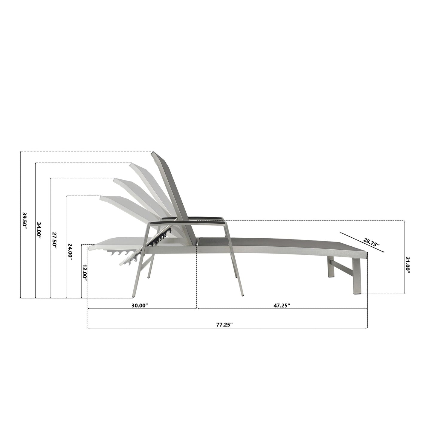 Oxton Chaise Lounge