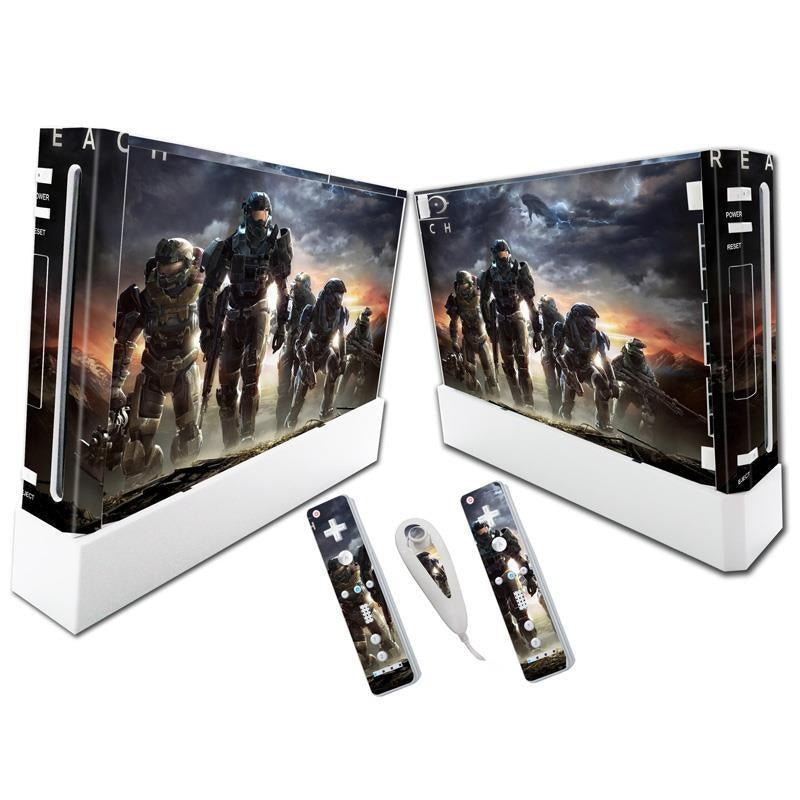 Wii Skin Sticker PVC Colorful Decal Game Sticker