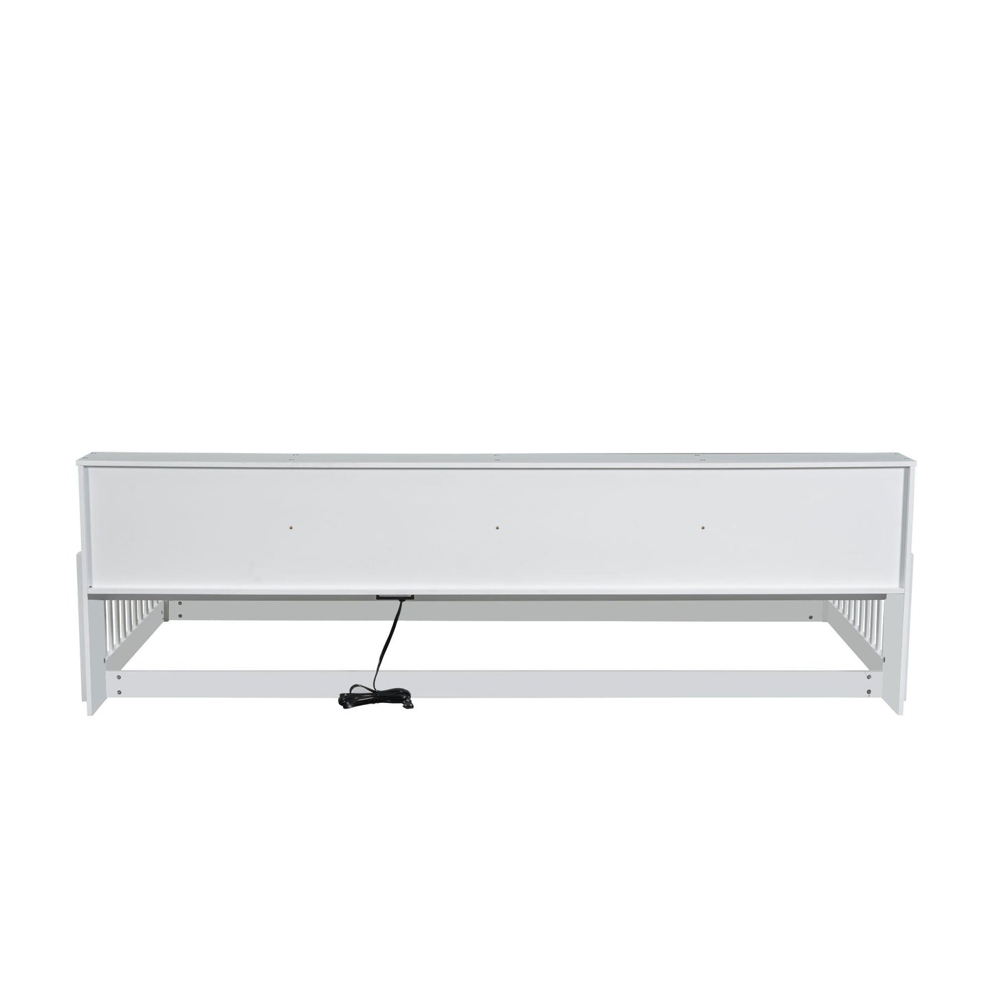 Floor Bed With Storage Cabinets And USB Ports