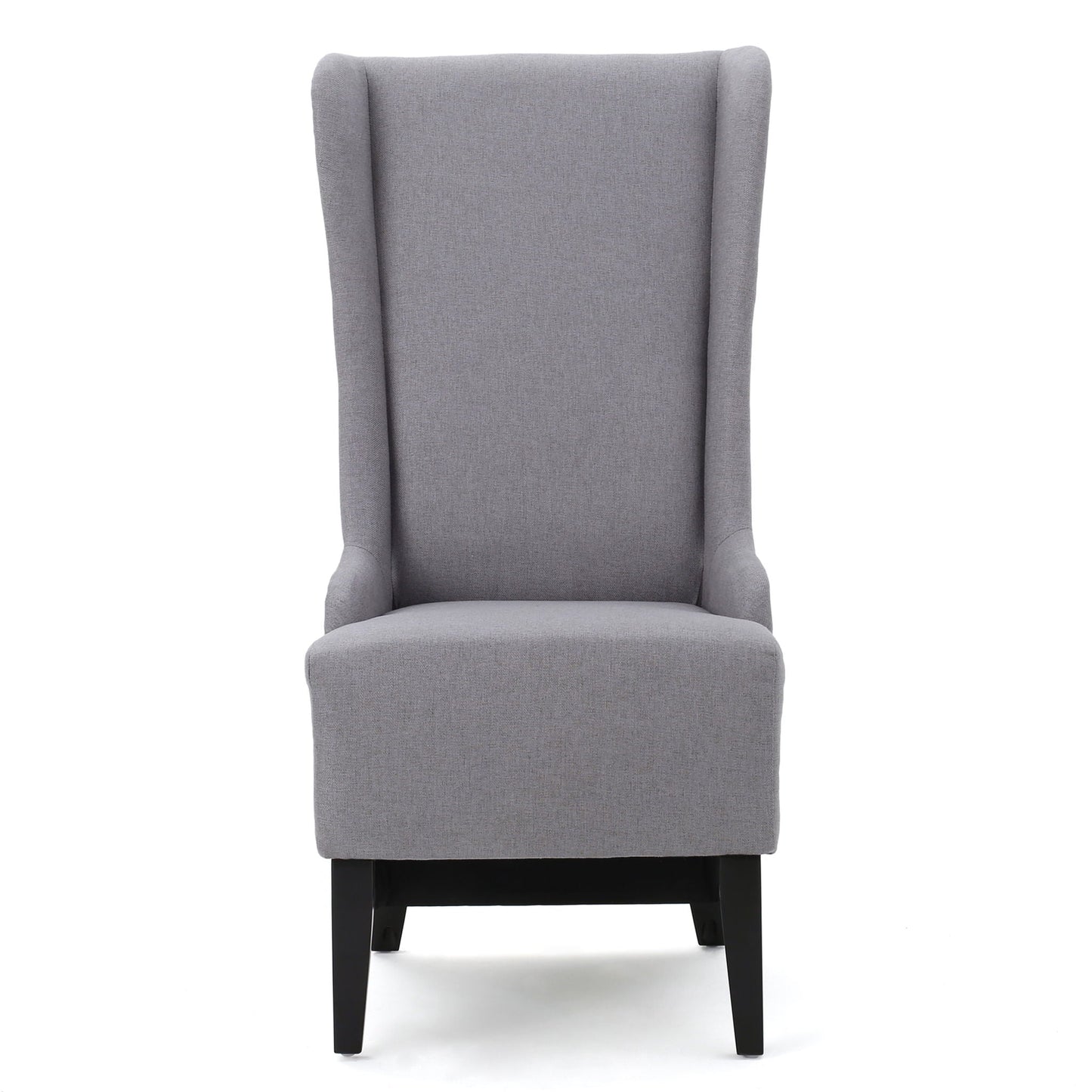 Alight Upholstered Dining Chair With High Back And Birch Wood Legs (Set of 2)