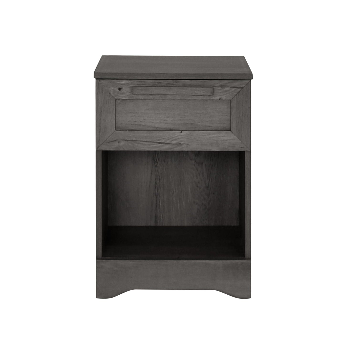 Broxon Rustic Drawer Nightstand