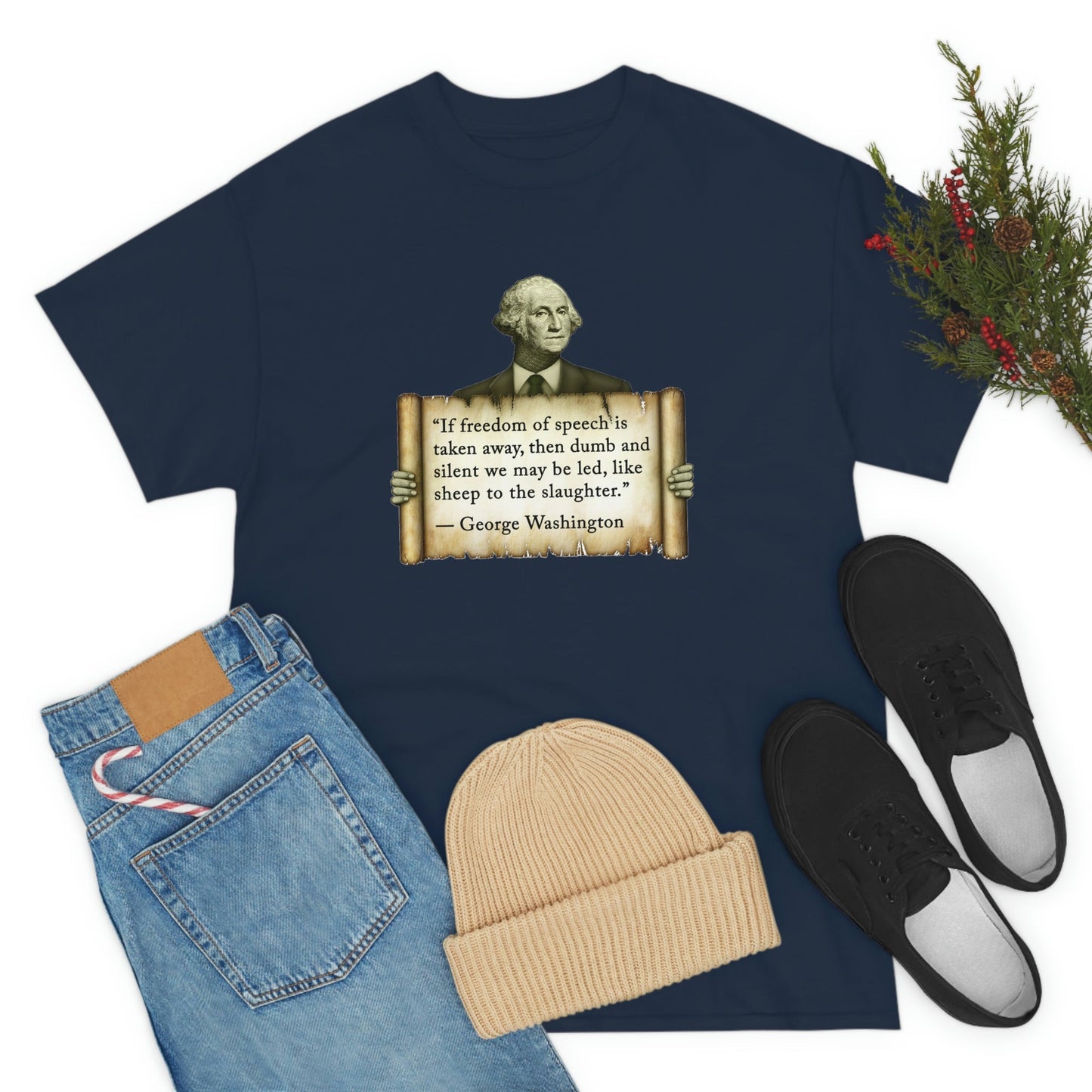George Washington Freedom of Speech T-Shirt