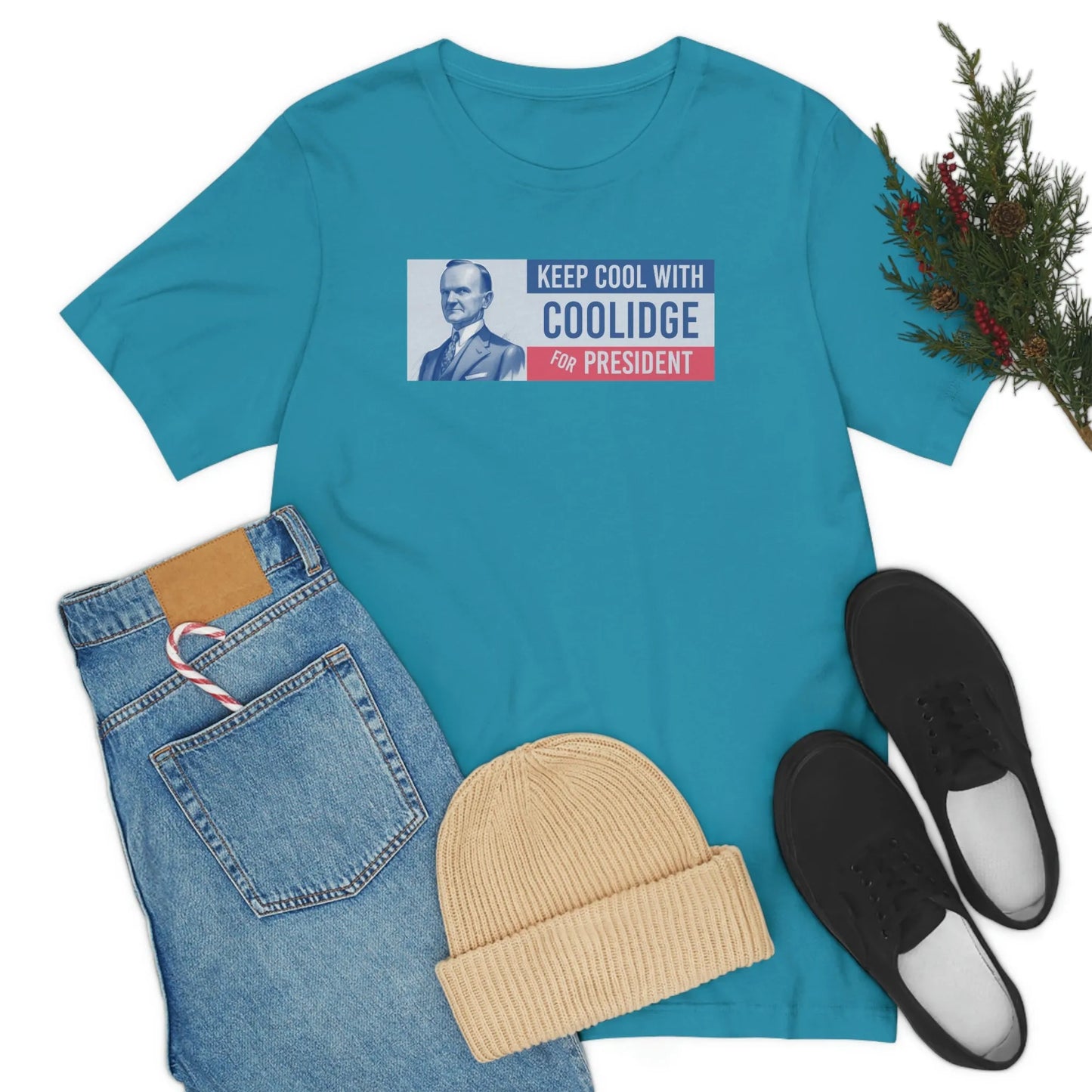 Keep Cool With Coolidge For President Calvin Coolidge T-Shirt