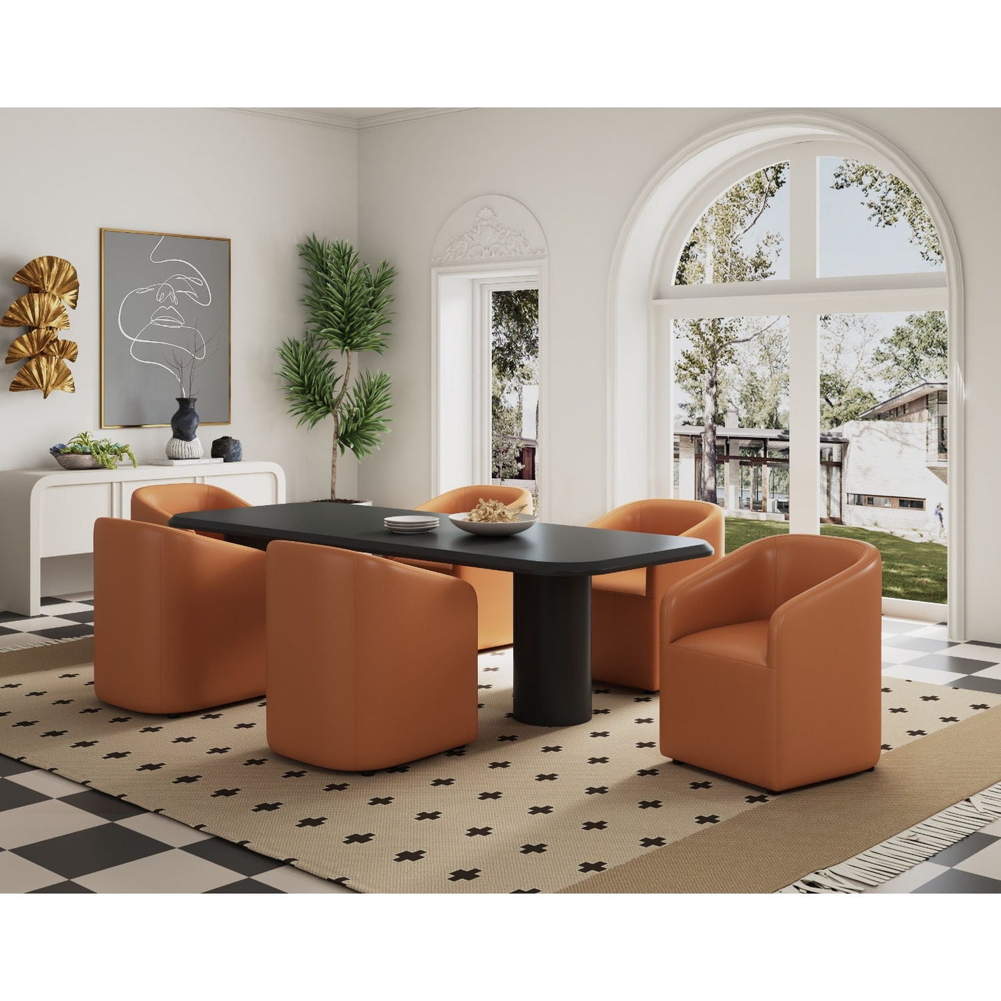 Anna - Round Armchair